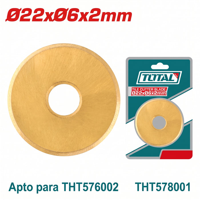 Cuchilla Rueda Repuesto Corta Ceramica