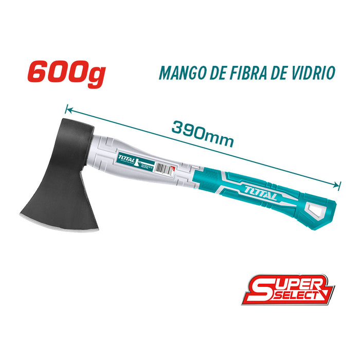 Hacha mango de fibra 600G TOTAL - Total Tools