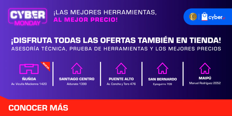 Promoción Total Tools: Tiendas