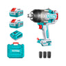 Llave de Impacto Inalámbrica 1750 NM 20V + Accesorios Total