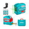 Kit Láser de Línea Autonivalente + Huincha de medir 5m + Acc