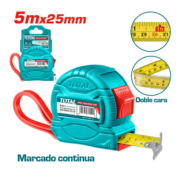 Huincha medir 5M x 25MM