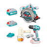 Kit Sierra Circular 165mm + Taladro BL 10mm 20V + Accesorios