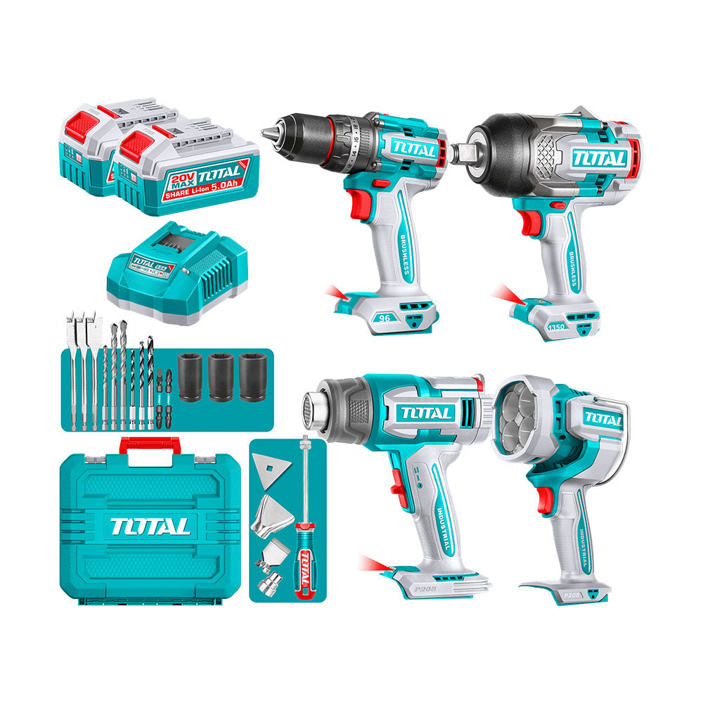 Kit Taladro 96Nm + Llave Impacto 1350Nm | Potencia profesional Total