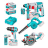 Kit 20 Taladro 66nm + Rotomartillo SDS Plus  +  Sierra + Soplador 20V