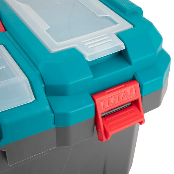 Caja Organizadora Porta Herramientas Plástica 20" Total Tools