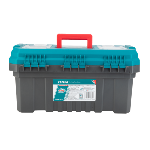 Caja Organizadora Porta Herramientas Plástica 20" Total Tools