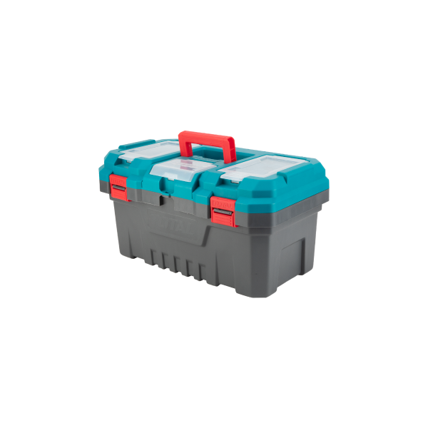 Caja Organizadora Porta Herramientas Plástica 20" Total Tools