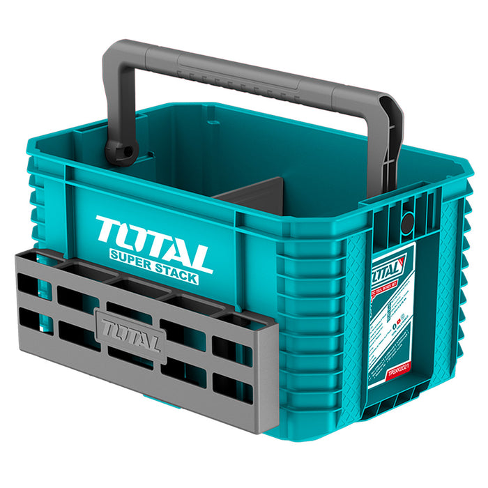 Caja de Herramientas Plástica 19" 42L Apilable