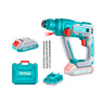 Combo Rotomartillo Inalámbrico 20V 1.5J + Accesorios