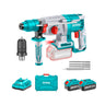 Rotomartillo BL Motor 20V + 2 Baterías 4Ah + Cargador