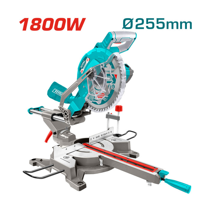 Ingleteadora Telescopica 1800w 255mm