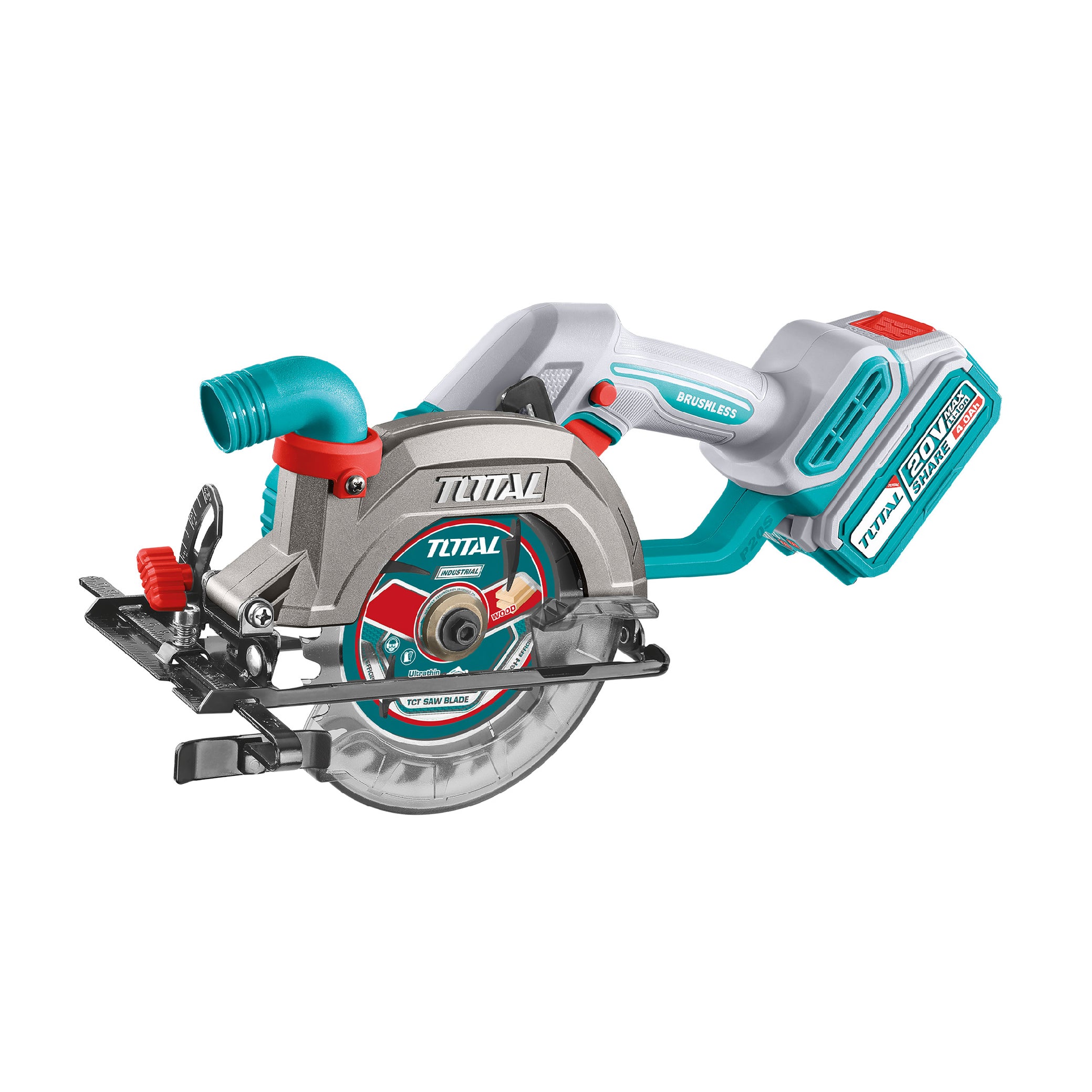 Sierra Circular Inalámbrica 140mm Total Tools | Cortes Precisos y Duraderos