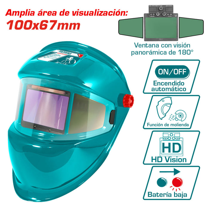 Máscara para Soldar Fotosensible 100x67mm
