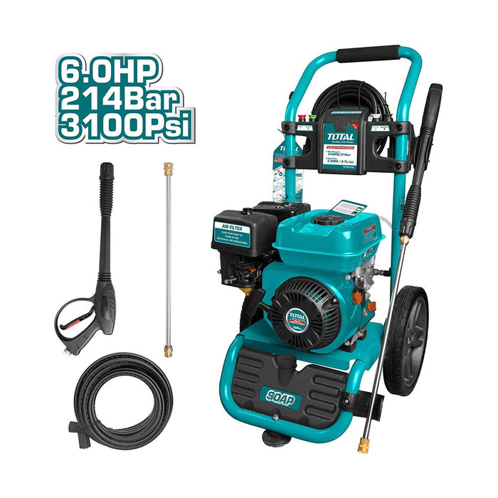 Hidrolavadora Industrial Bencinera 6HP 4-Tiempos