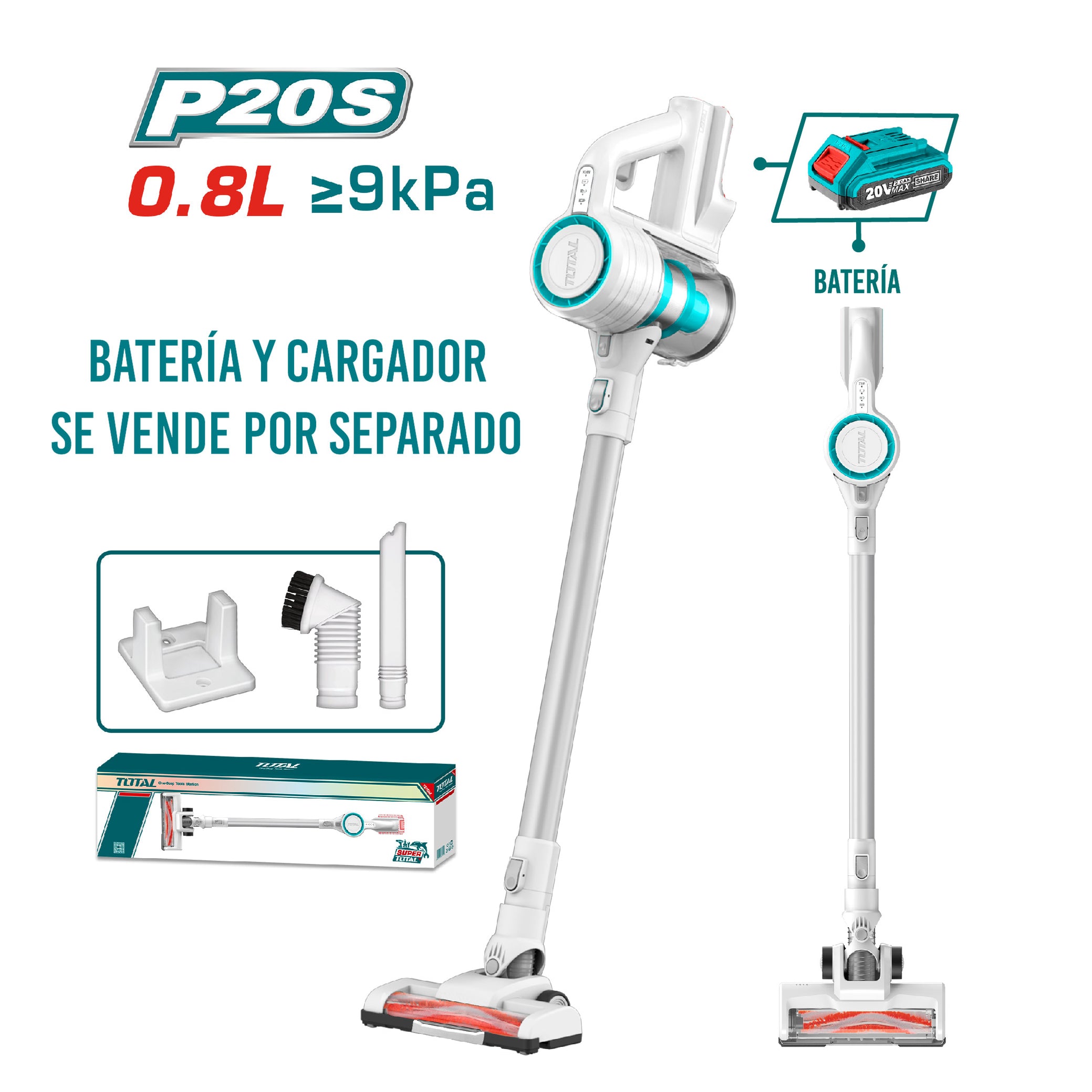 Aspiradora Inalambrica Nex Vertical 2 En 1 18,5v C/cargador | Envío Gratis
