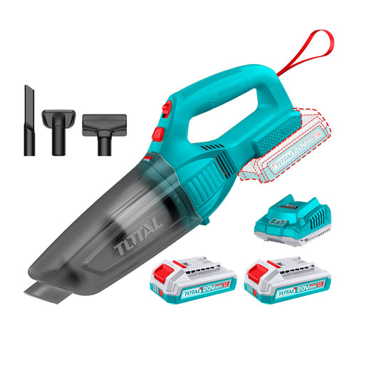 Aspirador Inalámbrico 20V + Batería y Cargador