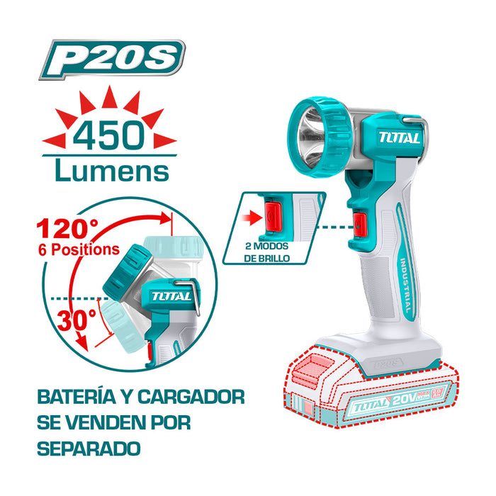 Lámpara Inalámbrica de Trabajo 20V 5W