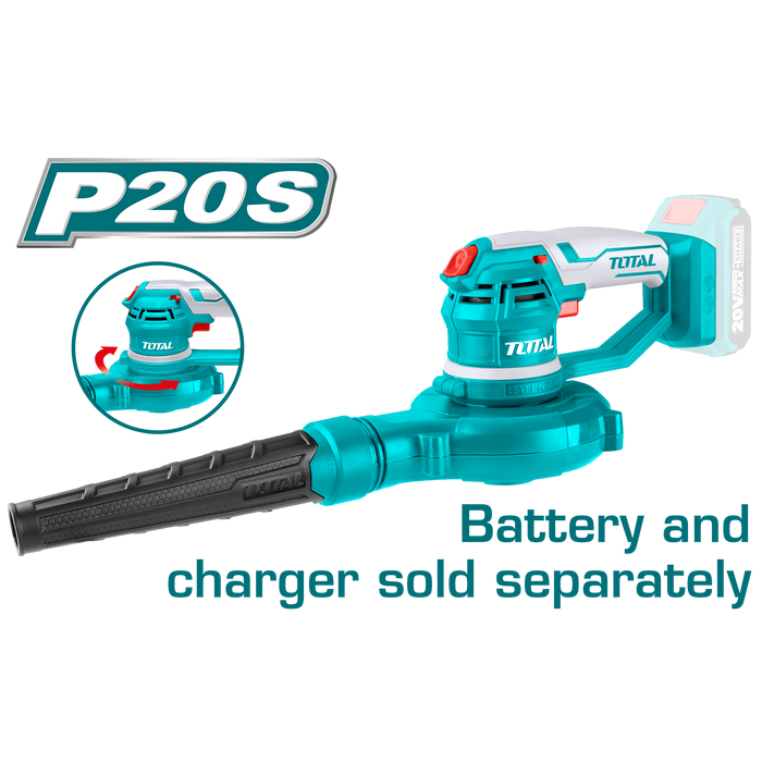 Soplador aspirador inalámbrico Litio-ion 20V TOTAL - Total Tools