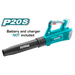 Soplador de Hojas inalámbrico full 20V TOTAL - Total Tools