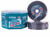 Set discos de corte metal (105x1.2x16mm) 50pzas TOTAL