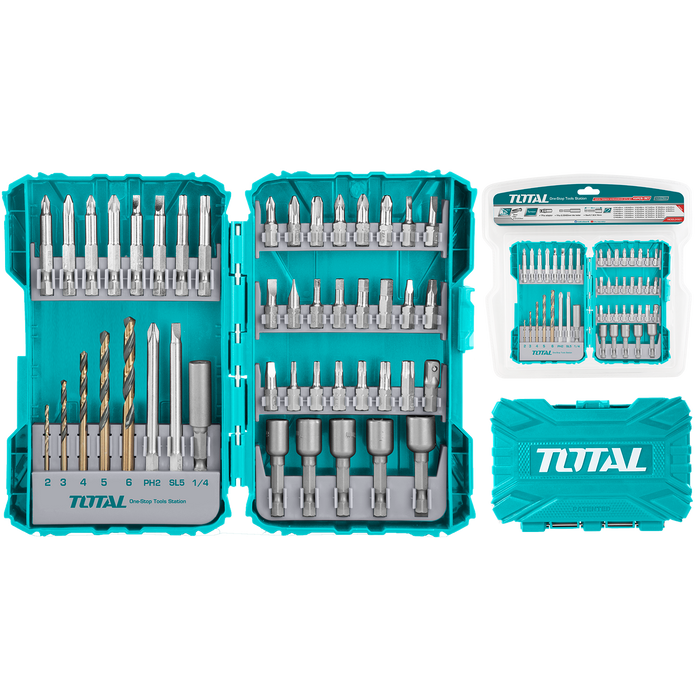 Set de accesorios de torsión 45pzas - Total Tools