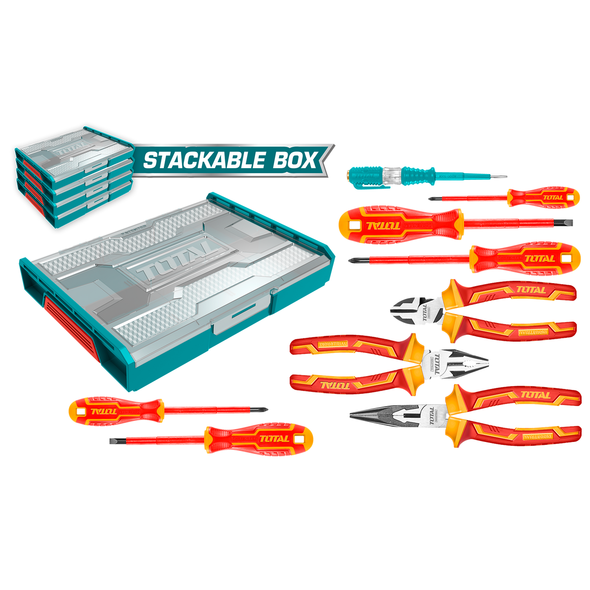 Set de Herramientas Aisladas 9 Piezas | Seguridad Total Tools