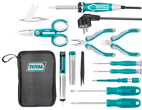 Set de herramientas eléctricas 13pzas TOTAL - Total Tools
