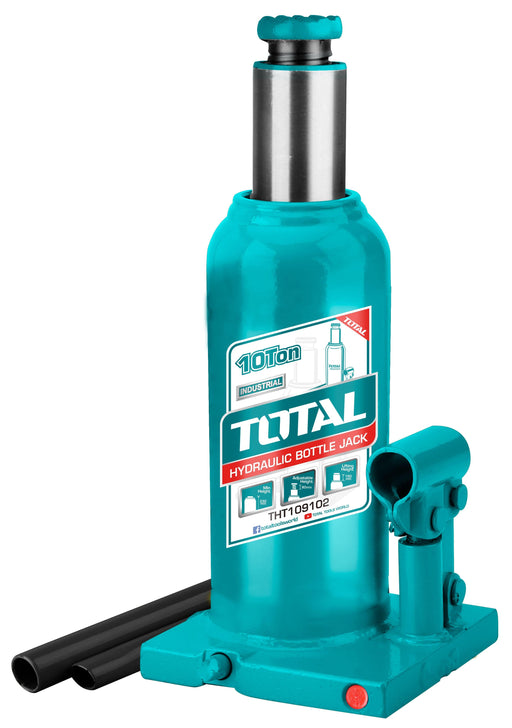 Gata hidráulica tipo botella 10T TOTAL - Total Tools
