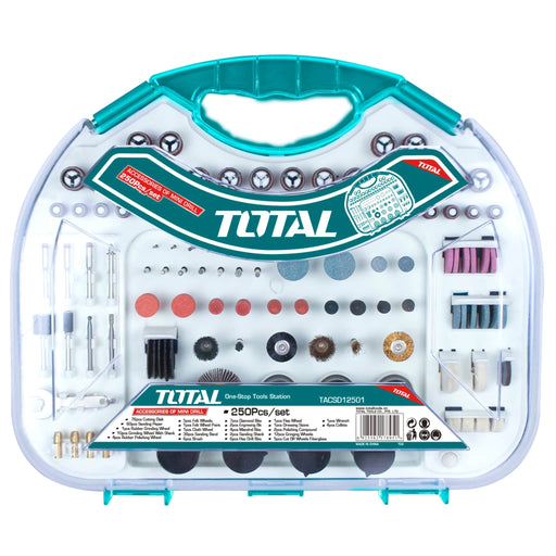 Set de accesorios para herramienta multiuso 250pzas TOTAL - Total Tools