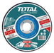 Disco de corte para metal 4 1/2'' (115X3.0X22.2MM) TOTAL - Total Tools