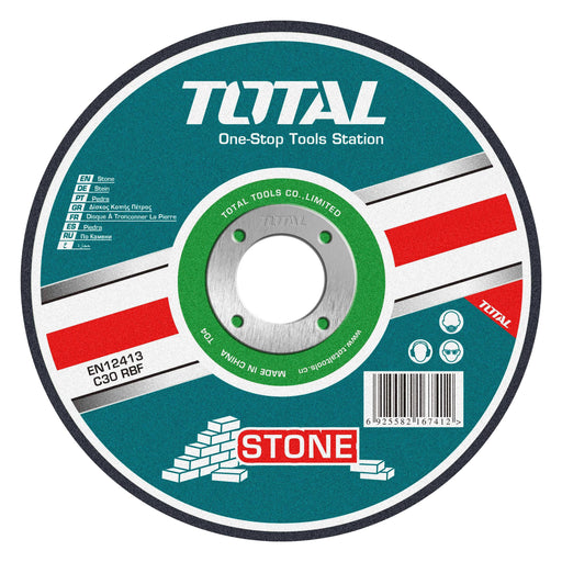 Disco de corte para piedra 7'' (180X3X22.2MM) TOTAL - Total Tools