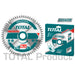 Disco de sierra corte aluminio 10'' (254MMX100D) TOTAL - Total Tools