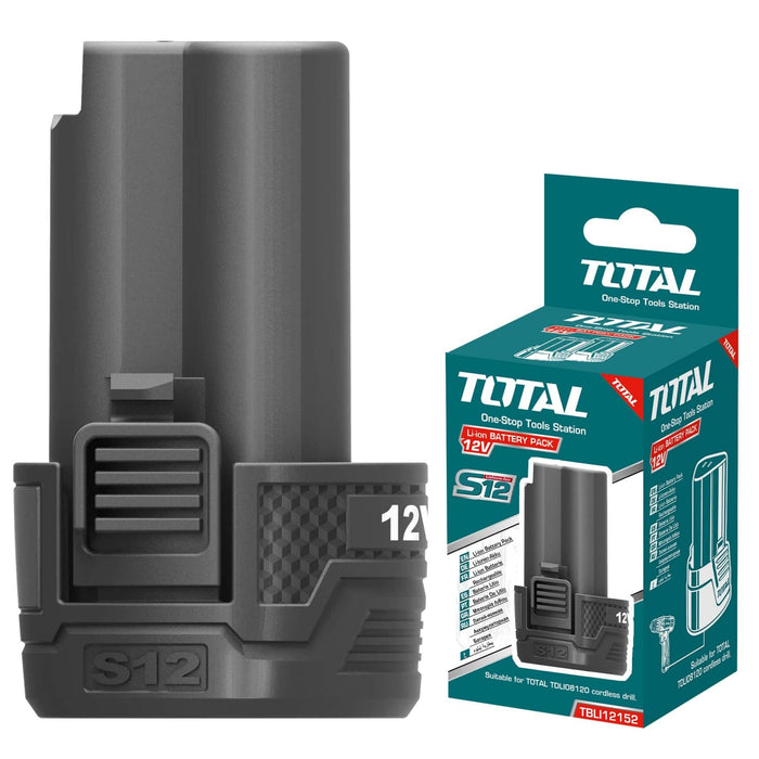 Batería de Litio-ion 12V TOTAL - Total Tools