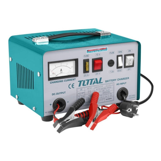 Cargador de baterías 12-24V TOTAL - Total Tools