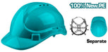 Casco de seguridad verde TOTAL - Total Tools