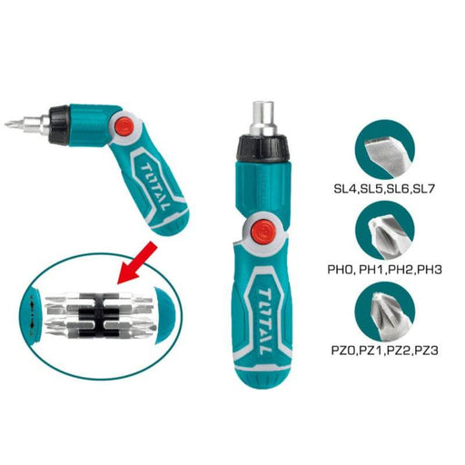 Set destornillador 13 en 1 TOTAL - Total Tools