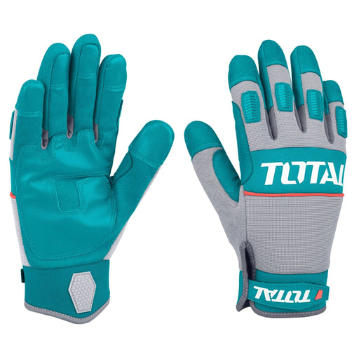 Par de guantes mecánicos talla XL TOTAL - Total Tools
