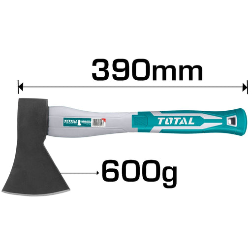 Hacha mango de fibra 600G TOTAL - Total Tools