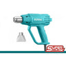 Pistola de Calor Eléctrica 2000W 650°C + Accesorios