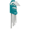 Set de 9 Llaves Allen Hexagonales 1.5-10mm Extra Largas