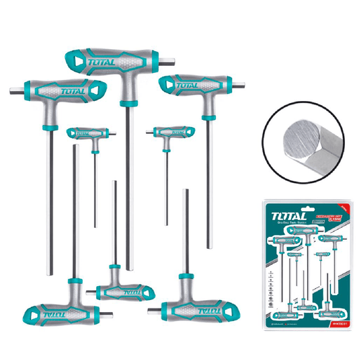 Set llaves allen mango T 8pzas - Total Tools
