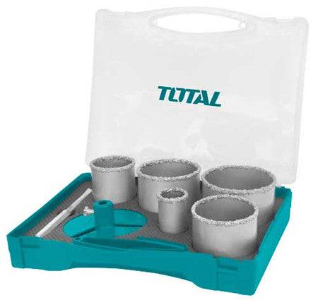 Set sierras copa para concreto 7pzas TOTAL - Total Tools