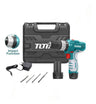 Taladro Percutor Inalámbrico 12V 10mm + Accesorios